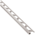 Profilé pour angles sortants de carrelage Quadec- Acier brossé- H = 10 MM x 3 M