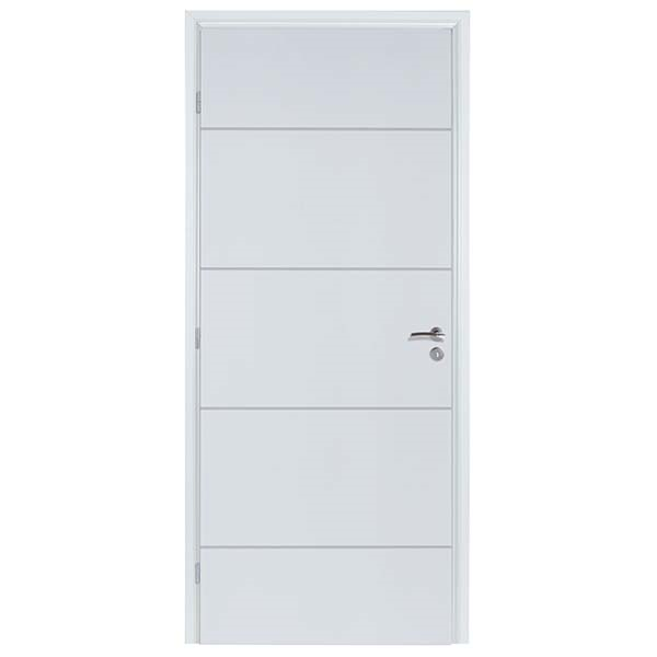 Bloc-porte prépeint KETCH Gypso Âme isolante