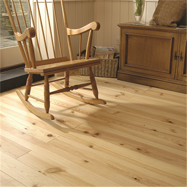 Parquet en pin maritime brut noueux pour l'intérieur - 200 CMx10 CM - ép.21 MM