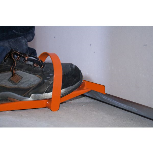 Levier à plaque avec étrier en acier FootPlac 300 mm Edma 066055