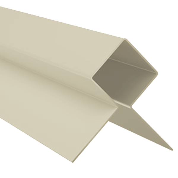 Profilé d'angle extérieur MetalTrim bardage Hardie Plank - Sable clair - 3 M