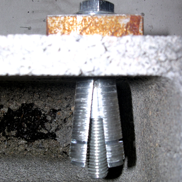 Cheville métallique Spit Prima avec vis - 60 x 14 mm - boîte de 25