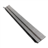 Closoir rigide pour ventilation basse et protection 1 m x 75 mm - Rouge