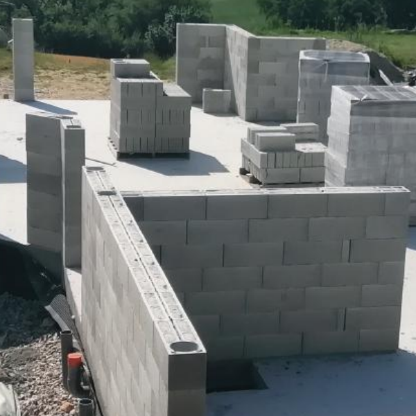 Bloc béton AIRIUM R1 - B50 - 500x200x200 mm - R = 1,10 m².K/W