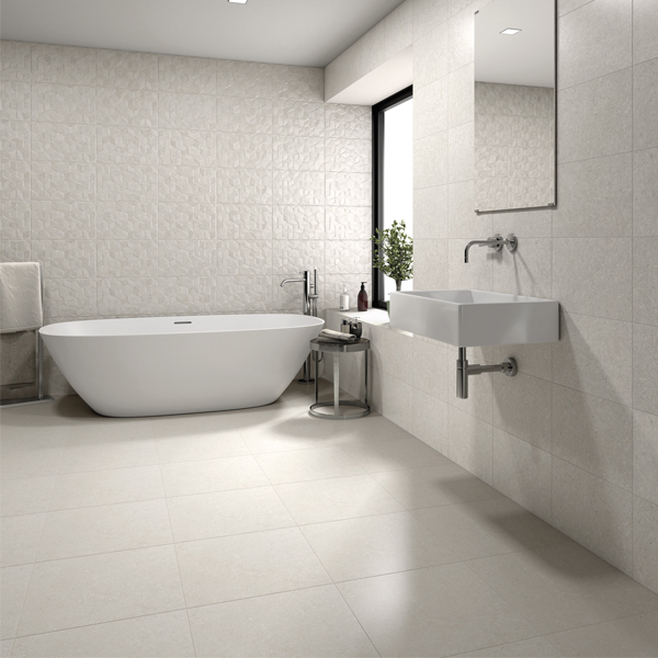 Carrelage intérieur grès émaillé Edilis Evora - 45,0 CM x 45,0 CM - ép. 8,5 MM - Gris