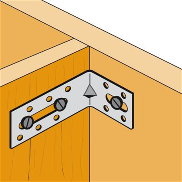 Équerre de fixation avec renfort EFIXR Simpson Strong-Tie EFIXR1053