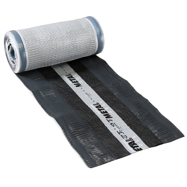 Closoir souple ventilé Metalroll Monier - Ardoise - 32-38 CM x 5 M