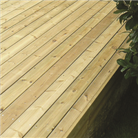Lame terrasse bois Pin  CL4V - Classéo - 145x27mm - 5,40 M