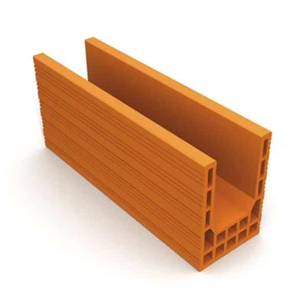 Biobric Linteau rectifié Ht. 27,4 cm - 50x20 cm - Réservation 15