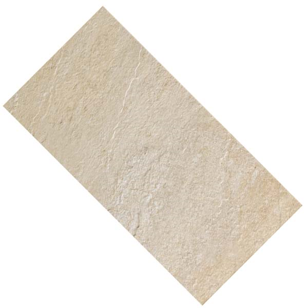 Carrelage extérieur en grès cérame émaillé Fiordi - 60,4 CM x 30 CM - ép. 8,2 MM - Sand