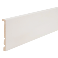 Surplinthe universelle arrondie en MDF blanc - 22 MM x 133 MM x 2440 MM