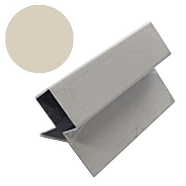 Profilé d'angle extérieur MetalTrim bardage Hardie Plank - Pierre des champs - 3 M