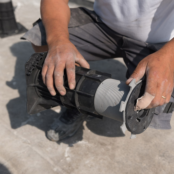 Rehausse de plot Jouplast Cleman pour terrasse en dalles - 60 MM