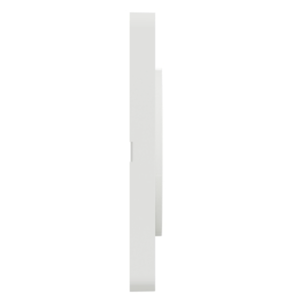 Plaque de finition simple Schneider Odace Touch - blanc RAL 9003