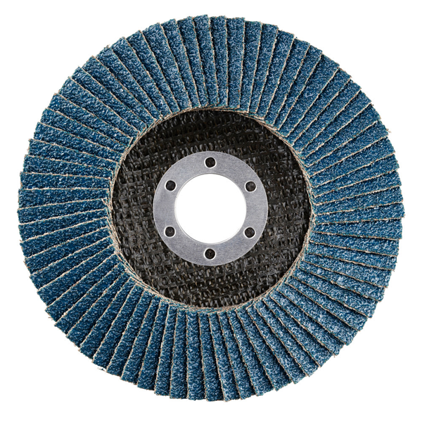 Disque à lamelles spécial acier et inox - LSZ F1 Rhodius - 125 x 22.23 mm - grain 80
