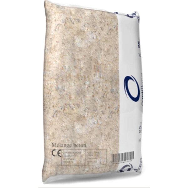 Mélange pour béton Obra granulométrie 0/16 Roulé sac de 35 kg