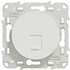 Prise RJ45 Schneider Odace - grade 3 - catégorie 6 - UTP - blanc