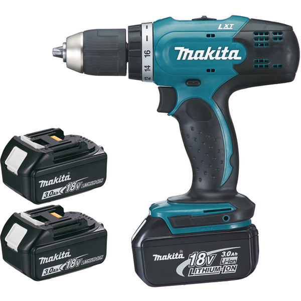 Perceuse Visseuse Makita DDF453SFE3 3 Batteries 18 V 3Ah Chargeur en Coffret
