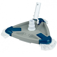 Balai triangulaire avec brosse Astralpool pour piscine
