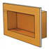 Niche murale à encastrer - Kerdi-Board-N - larg.305 MM - H.152,00 MM - P.89,0 MM
