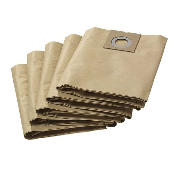 Sachets en papier lot de 5 pour aspirateur NT 27/1 Kärcher 69042900