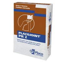 Enduit en poudre pour jointoiement à prise rapide - Placojoint PR2 - Sac de 25 kg
