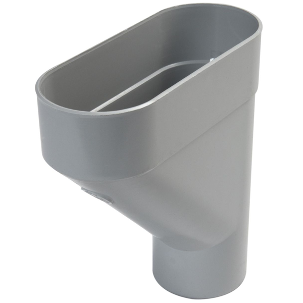 Jambonneau Nicoll JAM80 pour tube de 80 mm - gris