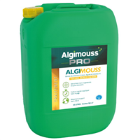 Algimouss Pro - Traitement fongicide toitures murs et façades - Bidon de 30 litres