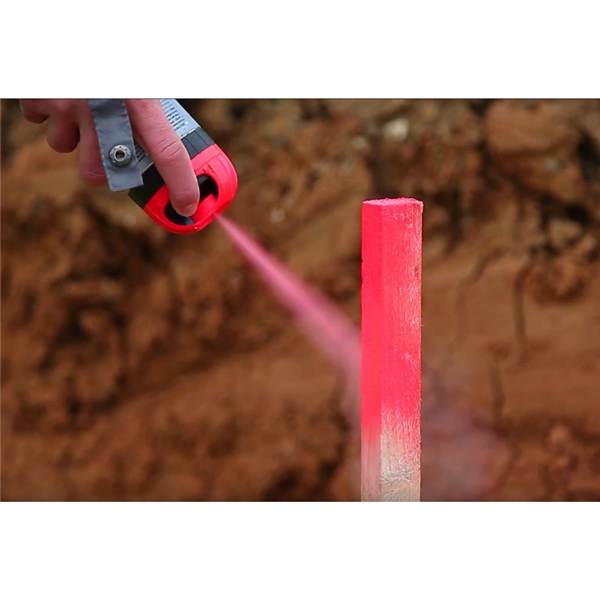 Traceur de chantier FLUO TP orange fluorescent Soppec 141516