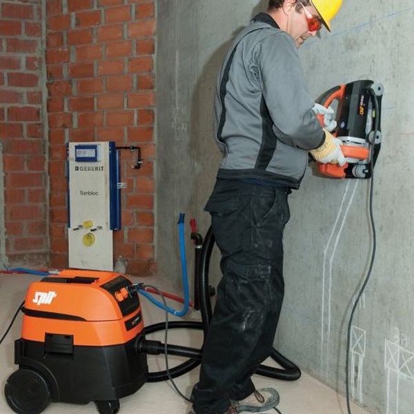 Aspirateur eau et poussières 230V 1600W - AC 1630P Spit Paslode - Capacité 32 litres - Flexible 5M