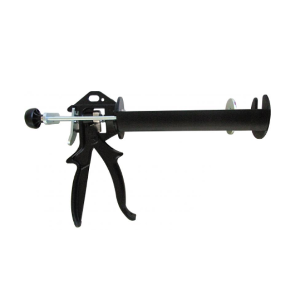 Pistolet manuel extrusion résines scellement cartouches 380 410ml Noir