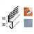 Long. 2 ml - Zinc - Naturel