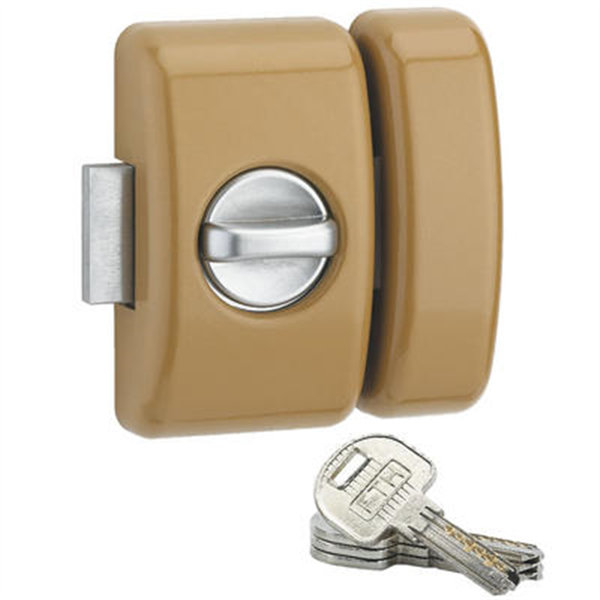 Verrou pour porte d'entrée Universel Thirard cylindre 45 mm 380451