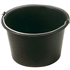 Seau évasé pour carreleur Mondelin 341040 - plastique noir - 14 litres