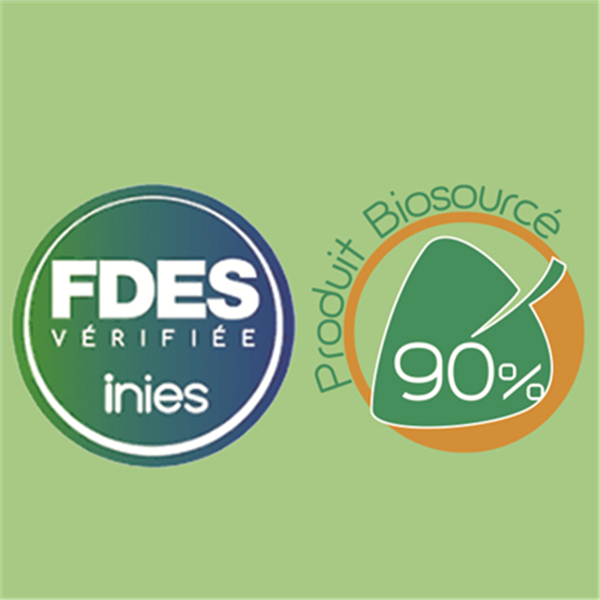 Panneau isolant thermique en fibre de bois - Pavatherm - 0,6 M x 1,1 M - ép.140 MM - R.3,65 m².K/W