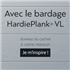 bardage hardieplank et hardieplank vl            