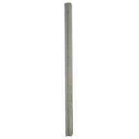 Poteau en béton à feuillure totale pour clôture pleine - 12 CM x 12 CM - hauteur 260 CM