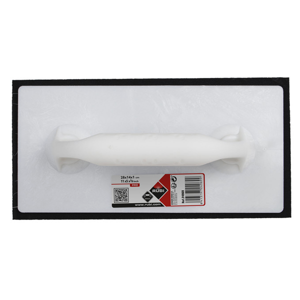 Taloche de carreleur en caoutchouc pour joints - Rubi - 28 x 14 x 1 cm 24969