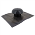 Chapeau de ventilation avec collerette d'étanchéité - diamètre 100 mm - anthracite