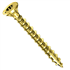 Vis bois Rocket tête fraisée Torx bichromaté filetage total 4x25 mm