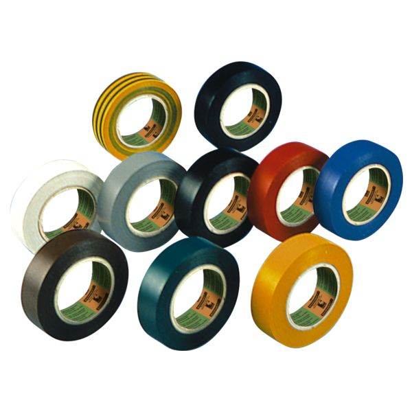 Scapa Adhésif vinyle plastifié 6022 15mm x 10m Noir : 148540