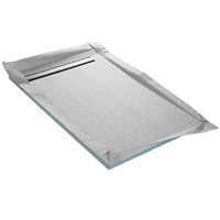 Receveur à carreler Monoboard Marmox - 185 CMx100 CMx4 CM