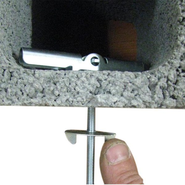 Bascule et rondelle Rapid M6 pour matériaux creux - 20 kg max