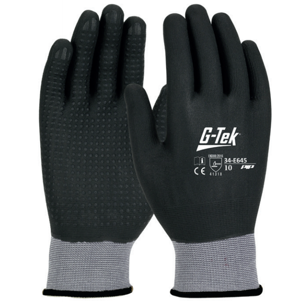 Gant anti-abrasion OBRA enduction nitrile et picots taille 9 34-E6459