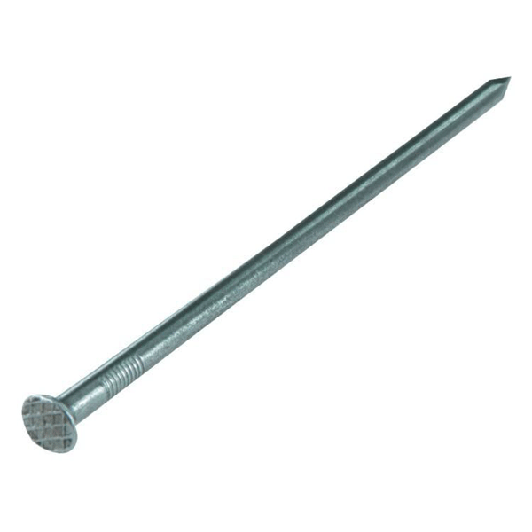 Pointe à  tête plate en acier galvanisé - Ø 2.70 x 50 mm - Boîte de 5 Kg