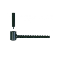 Gond vis volet battant parpaing Ø 14 mm x 80 mm Acier noir Sachet de 2