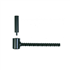 Gond vis volet battant parpaing Ø 14 mm x 80 mm Acier noir Sachet de 2