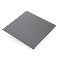 Plaque en acier brut lisse - 1000 x 500 mm - épaisseur 1 mm CQFD 2015.5461
