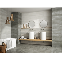 Faïence murale effet '"béton" CUSSET - Blanco 20 CMx60 CM