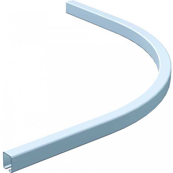 Courbe de rail galvanisé 3530 c rayon 500 mm : Mantion 3530C